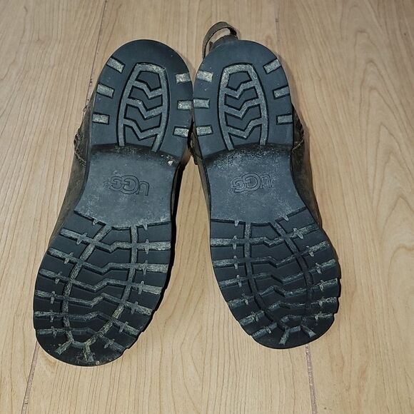 UGG BROWN GRANDLE WATERPROOF LEATHER BOOTS, SIZE 7 S/N 1003579 - Picture 10 of 16